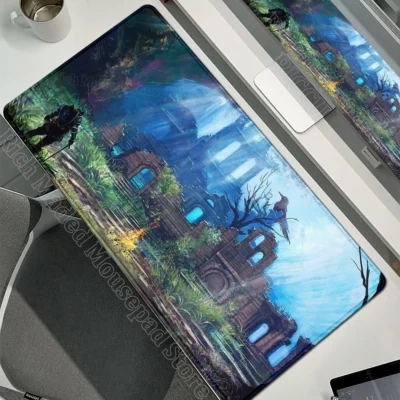 Dark Souls Lordran Map Large Mouse Pad