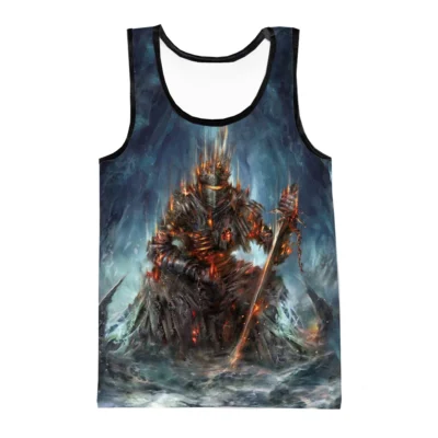 Dark Souls Game Best Sale 3D Tank Top