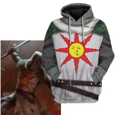 Dark Souls Shadow Flame 3D Hoodie
