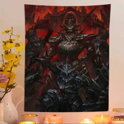 Dark Souls Broken Halo Tapestry