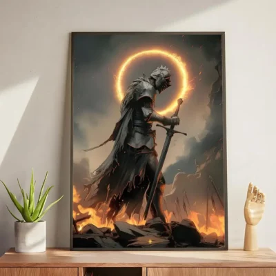 Dark Souls Eternal Ash Wall Art