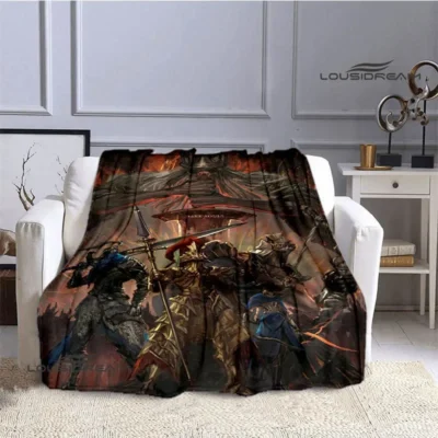 Dark Souls Hollow Promise Throw Blanket