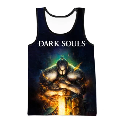 Dark Souls Game Best Selling 3D Tank Top