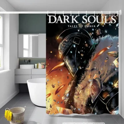 Adventure Dark Souls Modern Simple Shower Curtain