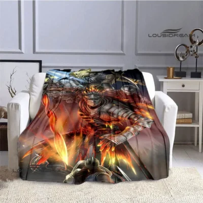 Dark Souls Silent Death Throw Blanket
