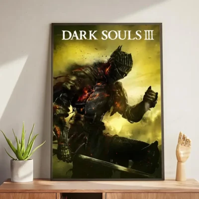 Dark Souls Black Sigil Wall Art