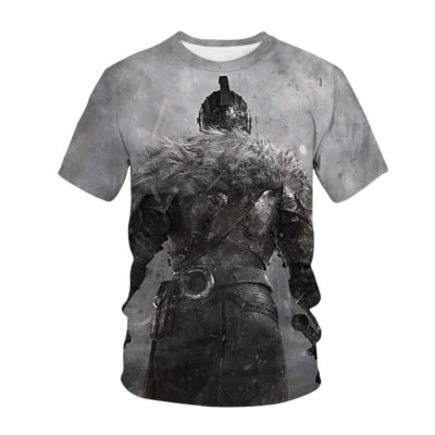 Dark Souls Shadow Flame 3D T-shirt