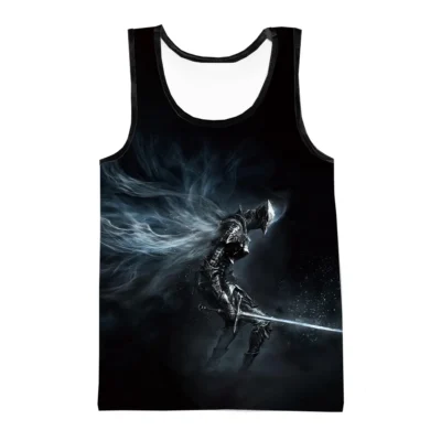 Summer Dark Souls Game 3D Tank Top