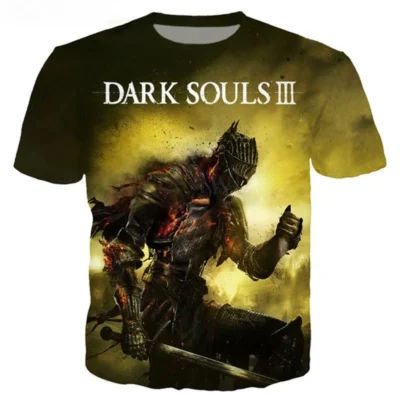 Dark Souls Silent Death 3D T-shirt