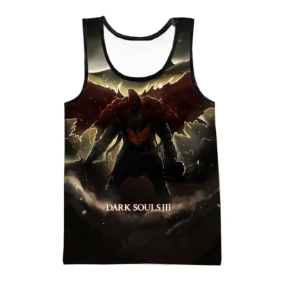 Dark Souls Game New Arrival 3D Tank Top