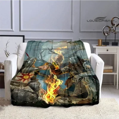 Dark Souls Dark Serenity Throw Blanket