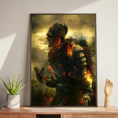 Dark Souls Dying Light Wall Art