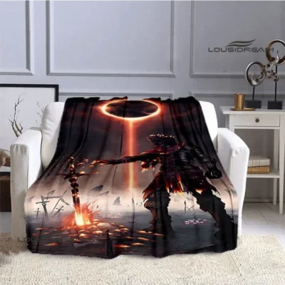 Dark Souls Death Poem Throw Blanket