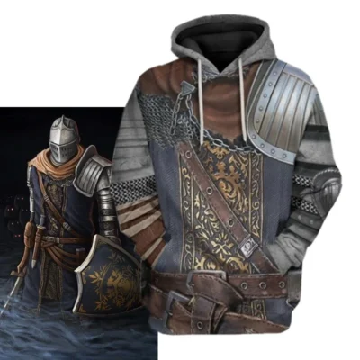 Dark Souls Ghost Reaper 3D Hoodie