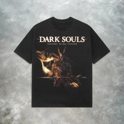 Dark Souls Prepare To Die Retro Y2K T-shirt