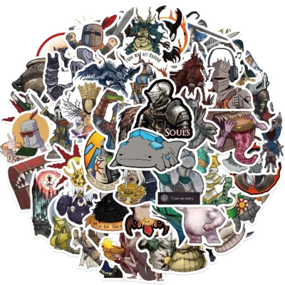 10/30/50pcs Dark Souls games Graffiti Stickers
