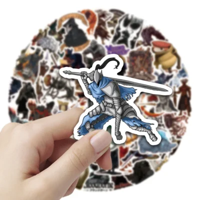 10/50PCS Funny Game Stickers