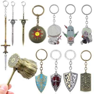 Game Dark Souls Sun Knight Keychain