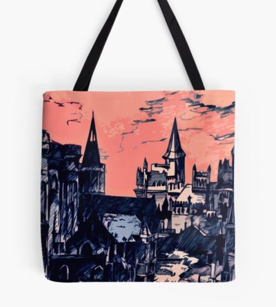 Lothric Castle In A Hollow World Tote Bag