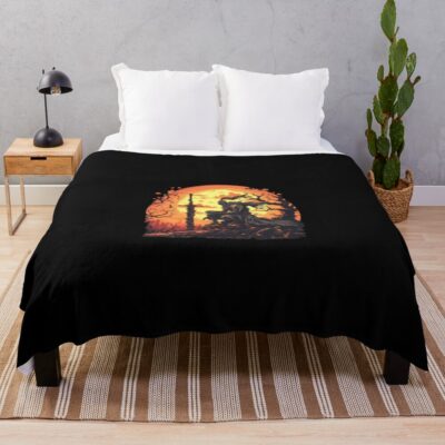 Knight of Astora Fallen Dark Blanket