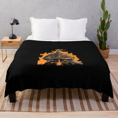 Ashen One Fading Flame Blanket