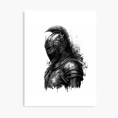 Black Knight Modern Gaming Poster