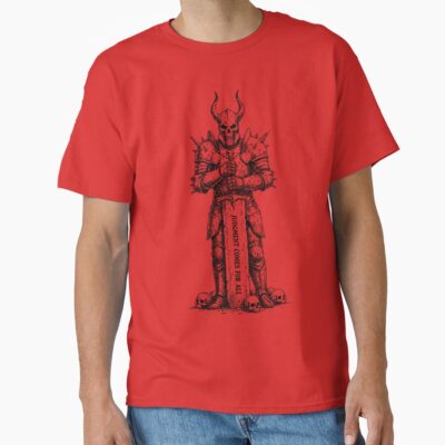 The Dread Executioner S Blade Black Knight T-shirt