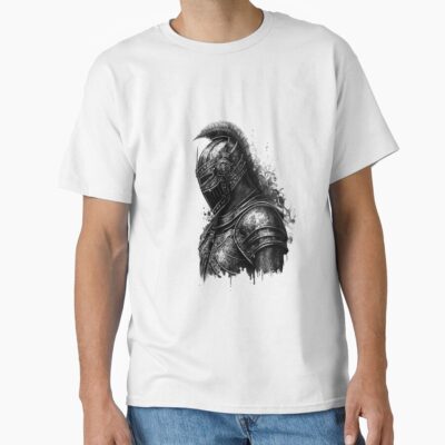 Black Knight Boss Battle Graphic T-shirt