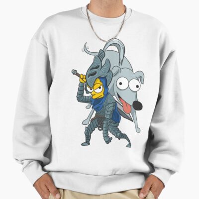 Knight Bartorias And The Great Gray Wolf Sweatshirt