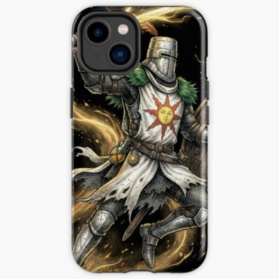 Solaire Of Astora Sunlight Warrior Portrait Iphone Case