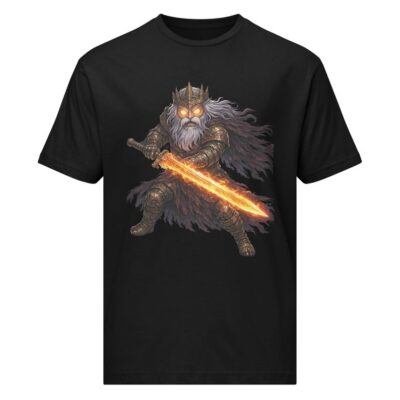 Lord of Cinder Grim Double-Sided Daily Wear Black T-Shirt