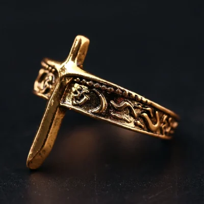 Game Dark Souls Ring Adjustable Metal Ring Jewelry