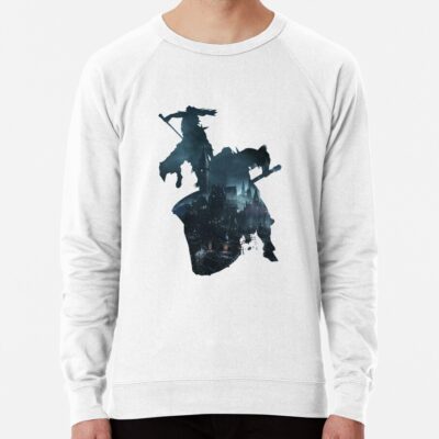 Ornstein And Smough Double Exposure Sweatshirt